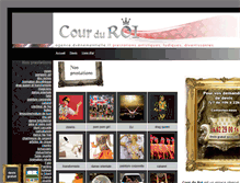 Tablet Screenshot of courduroi.com